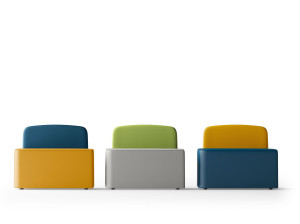 Прямоугольный пуф