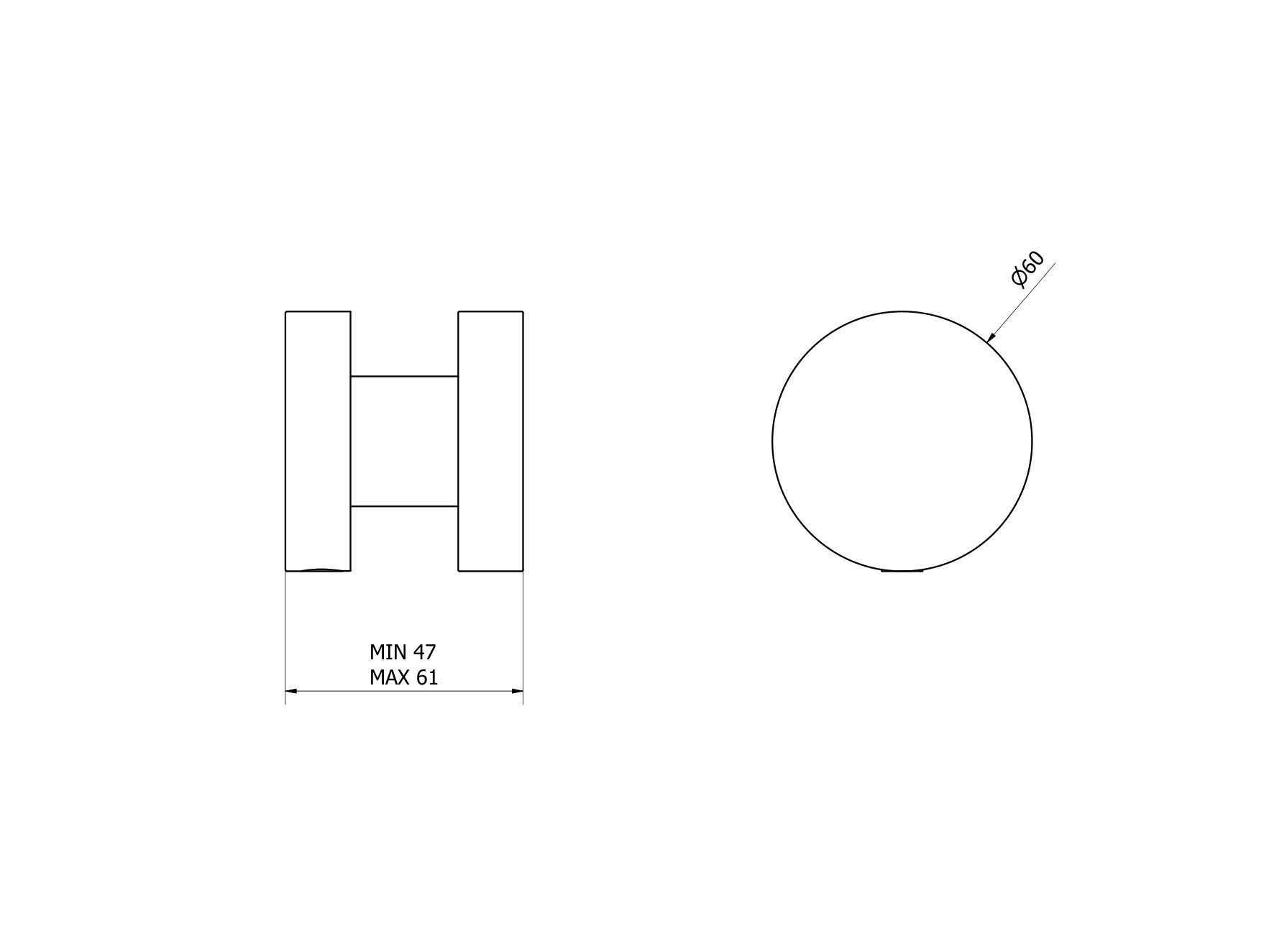 Настенный смеситель для раковины из нержавеющей стали IB ARCH-00018248 - Вид №2