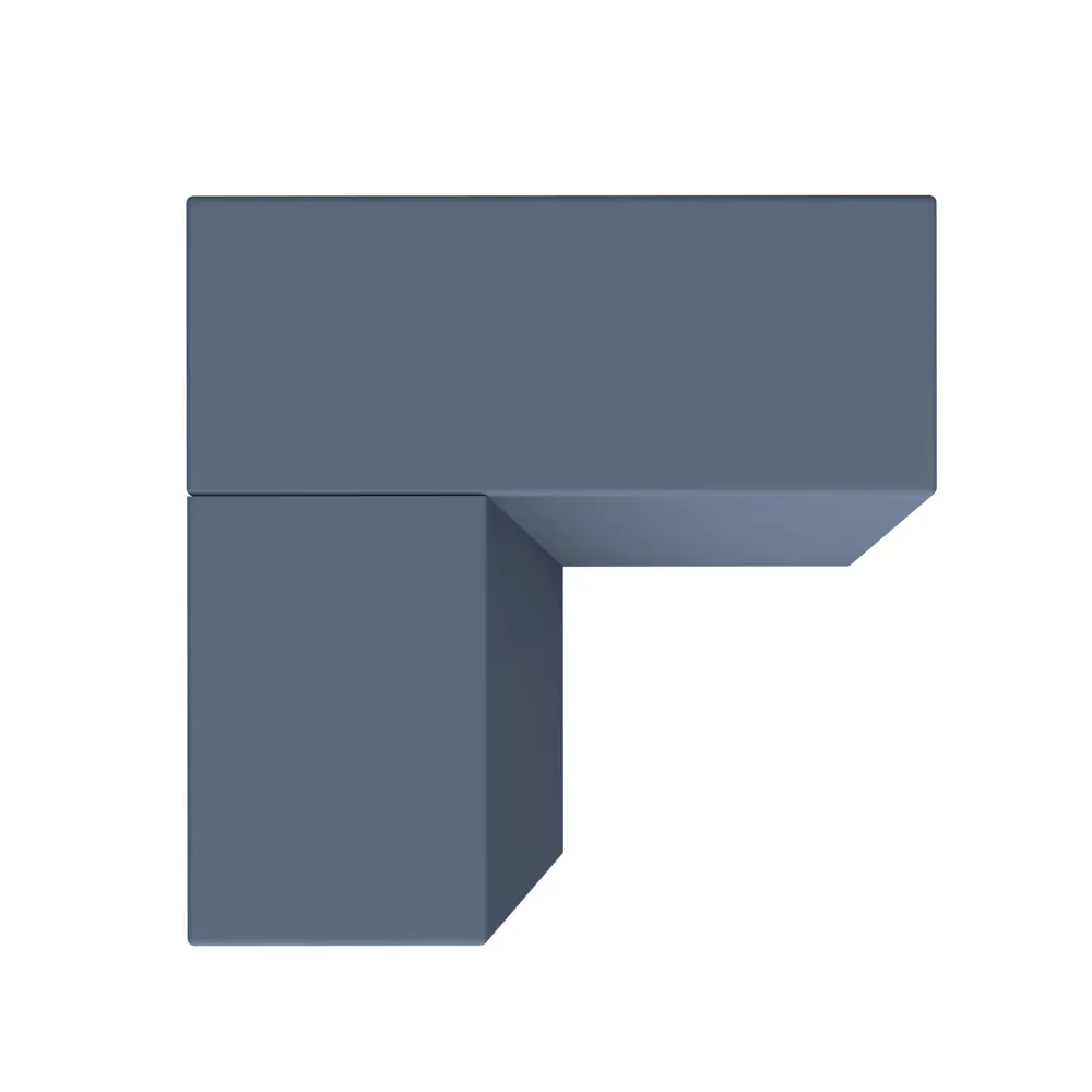 Santreyd Угловой элемент Нокса для мебели - голубой матовый 86578008 STLM-0878913 - Вид №3