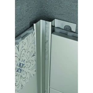 Профиль окантовочный 270 см ПК 6-10НСП.2700.001 нержавеющая сталь цвет серый