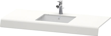 DS828C04949 Консоль DuraStyle #DS828C 550 мм Графит матовый, декор Duravit - Вид №2