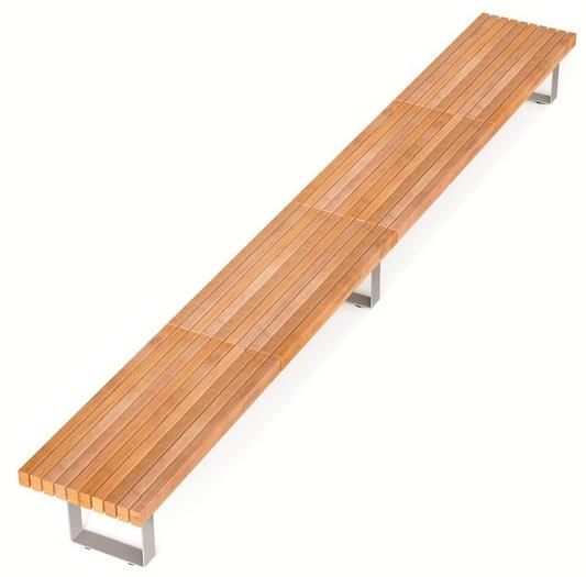 Metalco Круглая скамья из стали в современном стиле без спинки sun-id-1423841 - Вид №6