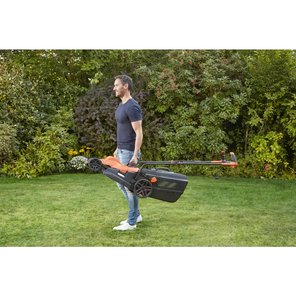 Газонокосилка электрическая Black & Decker BEMW481BH, 1800 Вт, 42 см BLACK + DECKER STLM-2173262 - Вид №9