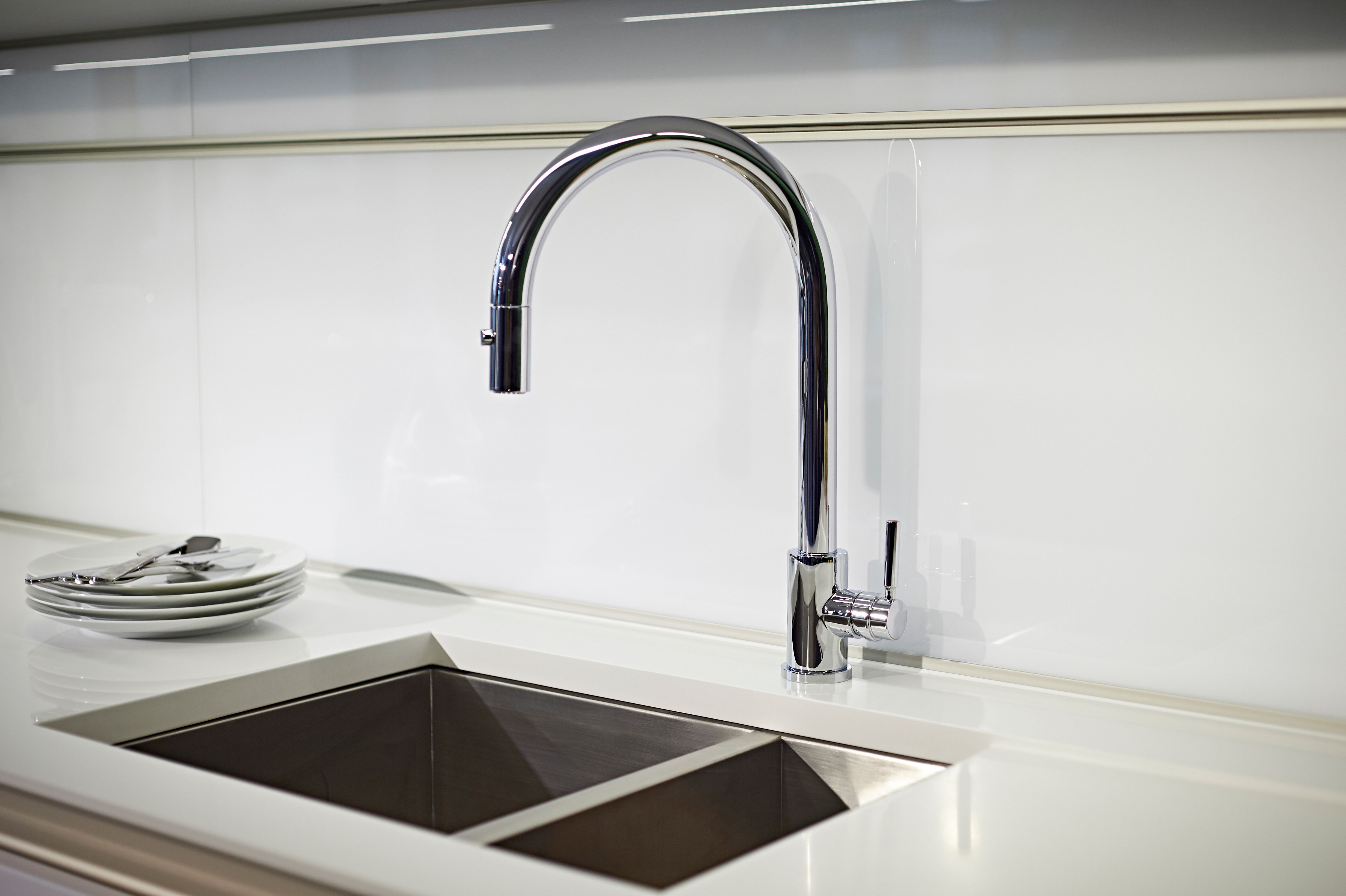 4044 Моноблочный смеситель для мойки Juliet с функцией ополаскивания вниз Traditional Perrinandrowe - Вид №5