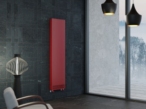 Настенный полотенцесушитель с горячей водой