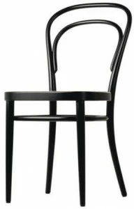 Thonet Стул Bentwood с тростниковым сиденьем 214