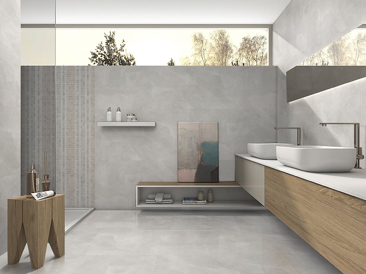 Пол / керамогранит с мраморным эффектом GANI MARBLE TILES AMANI GREY ARCH-00136088 - Вид №2