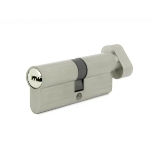 Цилиндр Palladium 40x40 мм ключ/вертушка цвет никель 84614084 STLM-2102499