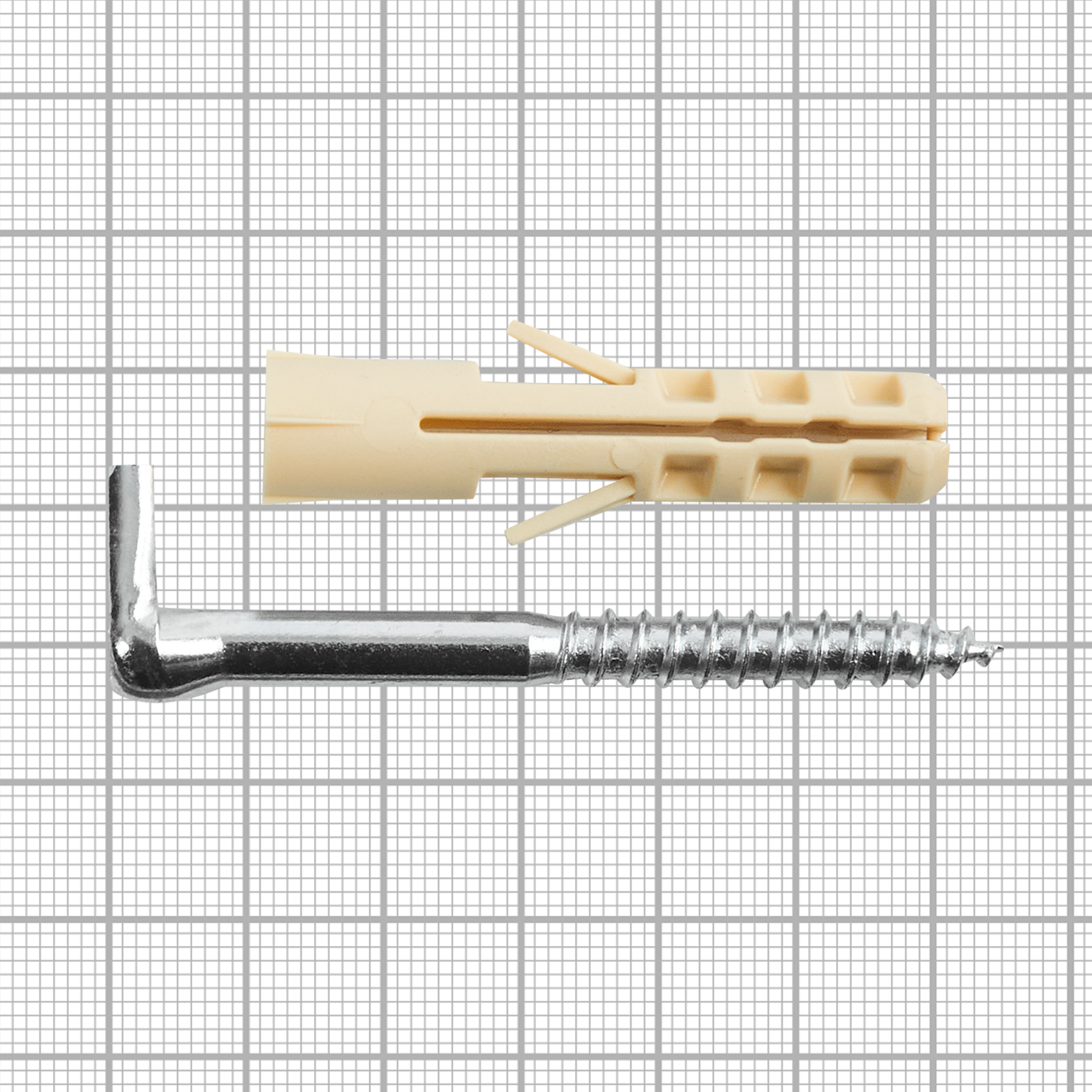Крюк-шуруп L-образный ЕВРОПАРТНЕР 5.8x65 мм для навесных конструкций 87825849 STLM-0075957 - Вид №1
