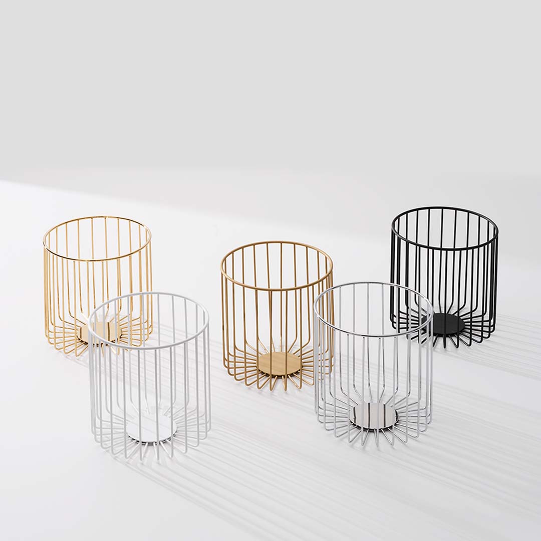 0859200 Корзина для мусора DW 220 DECOR WALTHER Гостевой туалет  - Вид №2