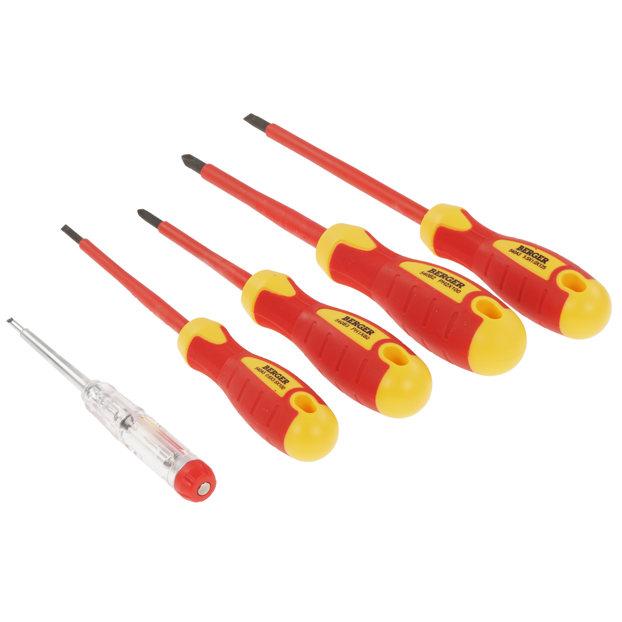 Набор отверток BERGER BG1065 9139637 STDN-0065358 - Вид №2