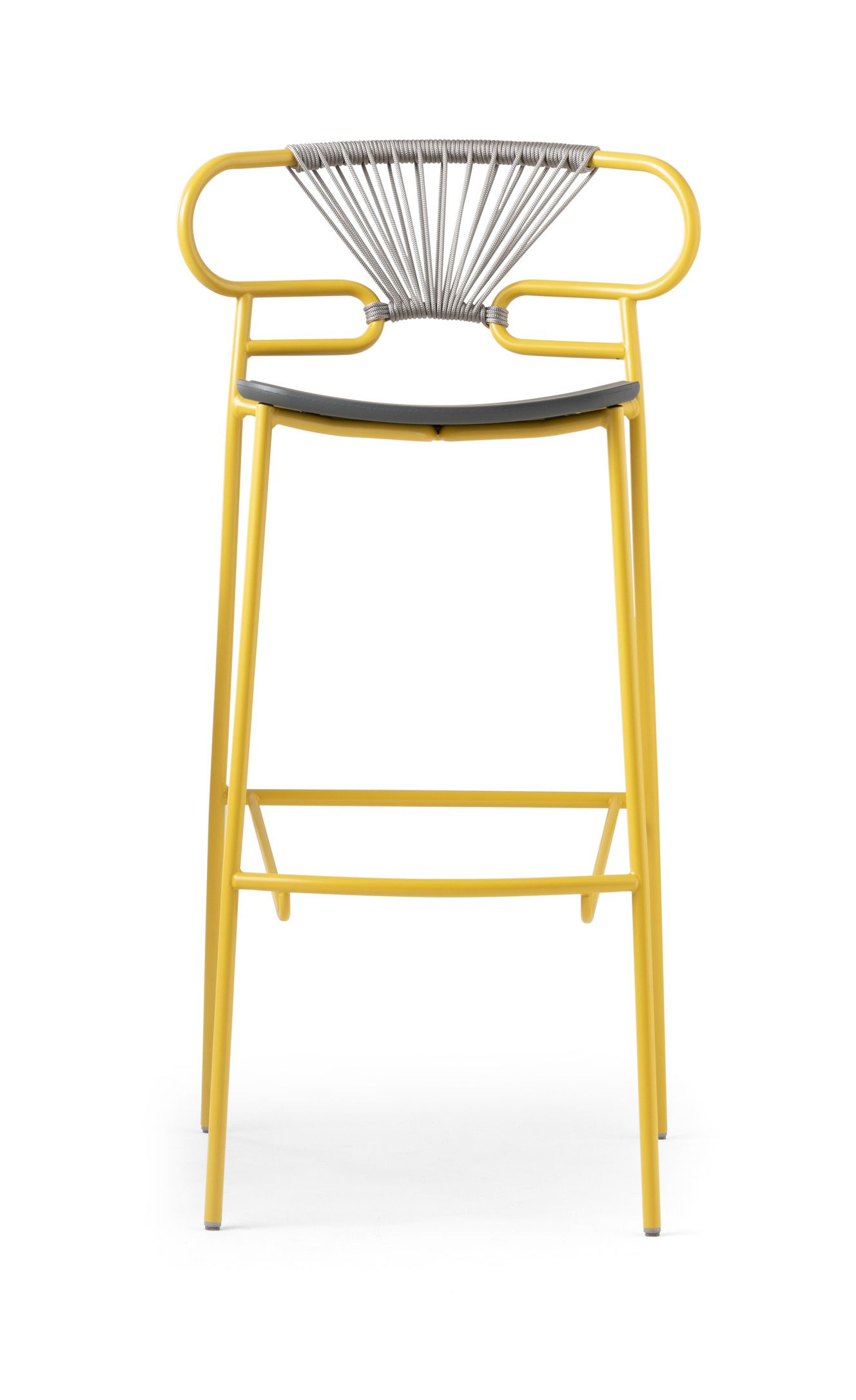 Металлический и полиуретановый стул со спинкой TrabA' Genoa ARCH-00153080 - Вид №1