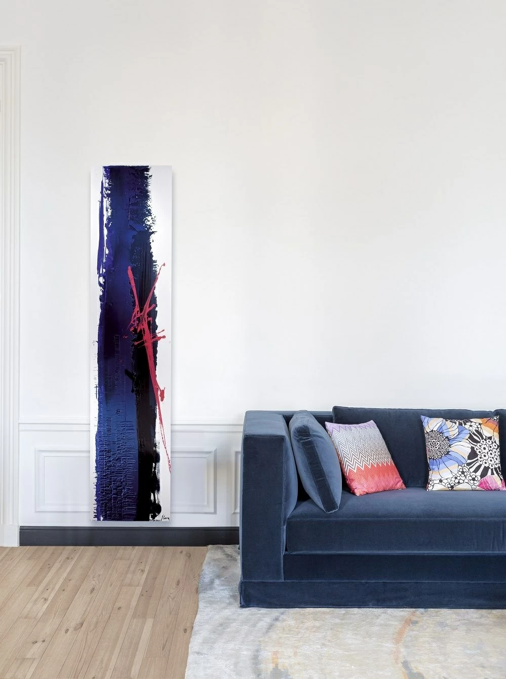 Водяной радиатор 210 x 60 cm Blue Cinier 1112 Вт sun-id-1218080 - Вид №1