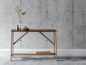 FIORONI Прямоугольная консоль из ореха