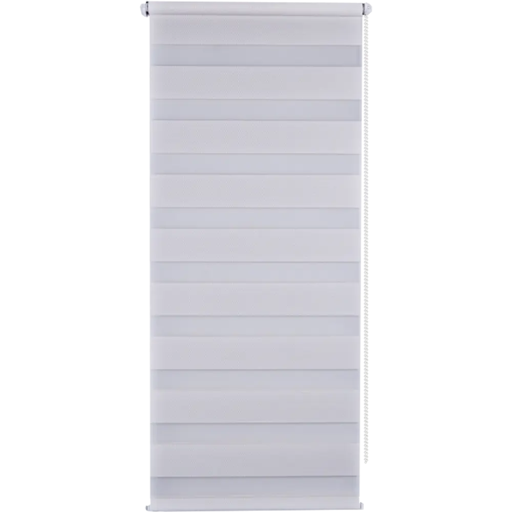 Штора рулонная день-ночь Silver 55x160 см молочная 82614414 STLM-2017299 Santreyd Д/Н SILVER