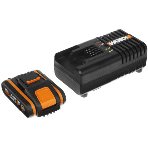 Аккумулятор и зарядное устройство Worx WA3601 PowerShare 20V 8143097
