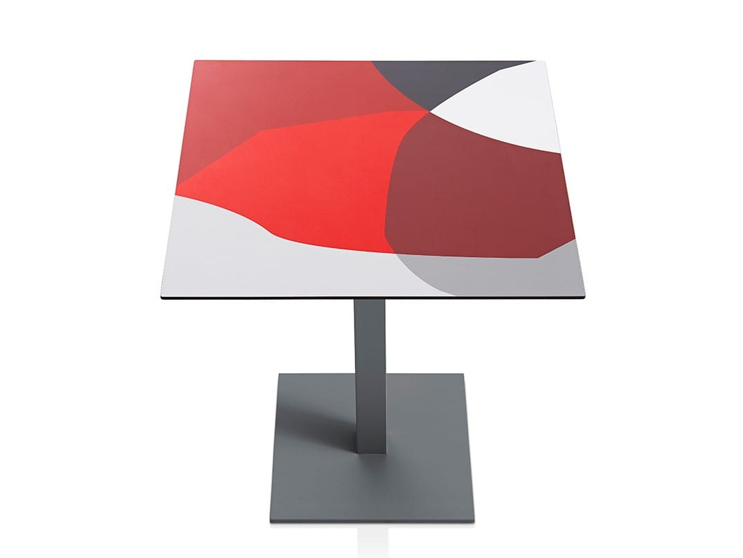 Квадратный ламинированный стол Diabla Abstrakt Mona ARCH-00147270