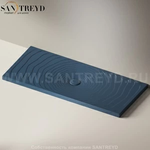 Flaminia WATER DROP Душевой поддон 160 см синий DR7016.7016