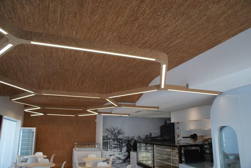Подвесной светильник прямого света из пробки Illuminazione fonoassorbente Santreyd sun-id-1408378 - Вид №3