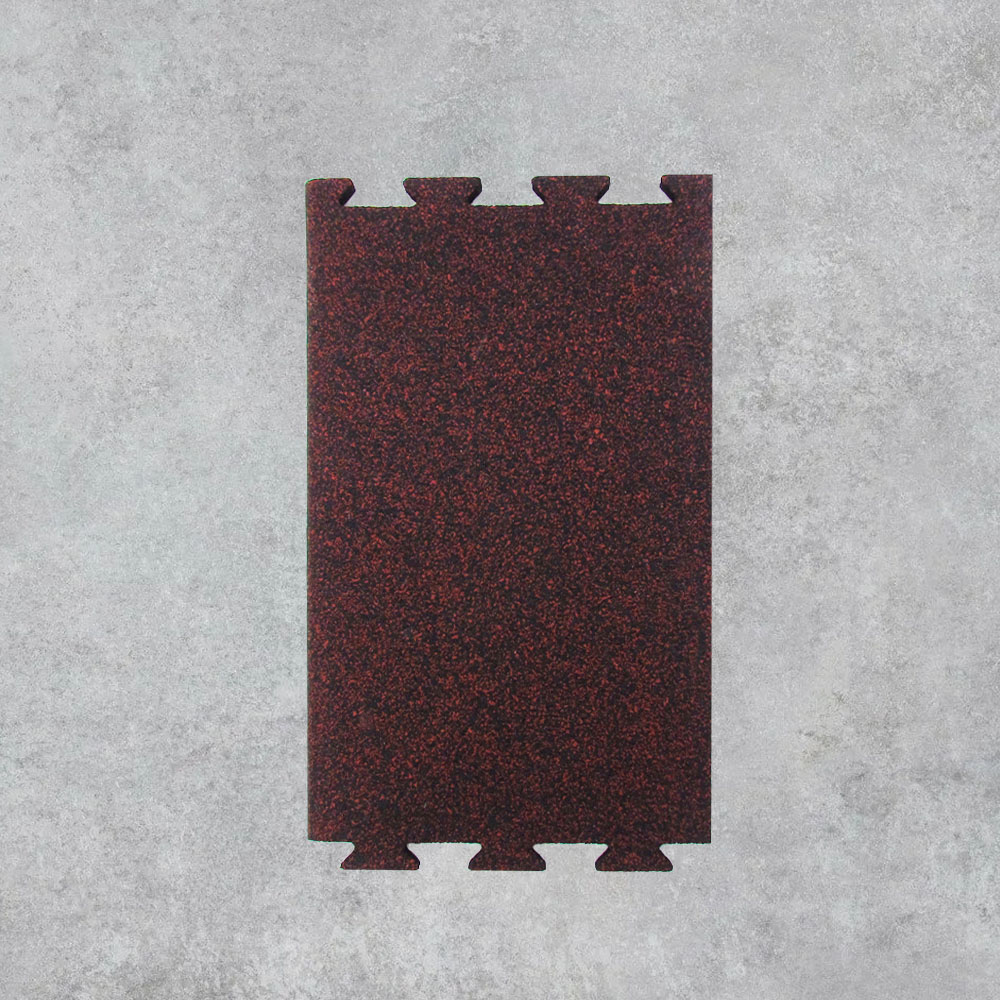 Накладка на ступеньки красная. Резиновое покрытие ЭКОПРОФИТ НС2Кр005 - Вид №1