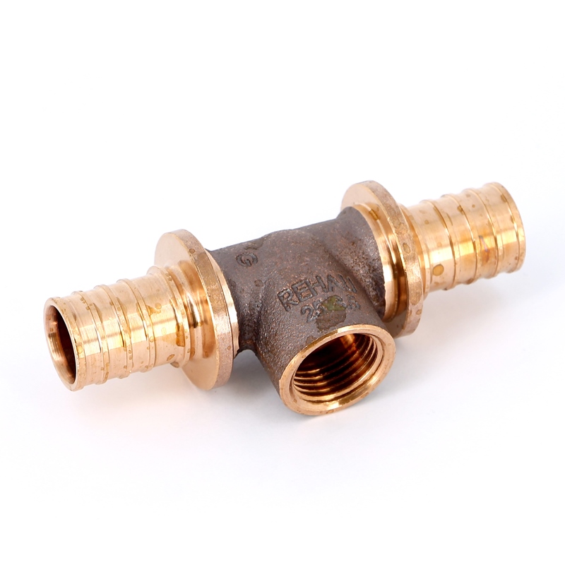 Тройник В надвижной бронза REHAU 25х1/2"х25 RX+ 456414