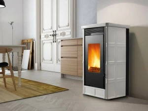 CAMINETTI MONTEGRAPPA Настенная печь на дровах из майолики Country