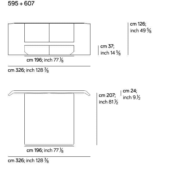 Кожаная двуспальная кровать с высоким изголовьем Amura Panis ARCH-00088670 - Вид №7