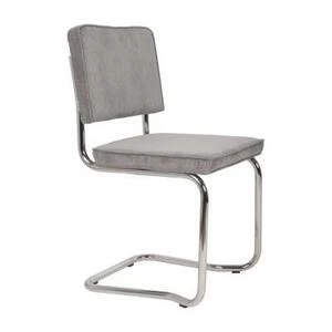 Стул Ridge Kink Rib светло-серый