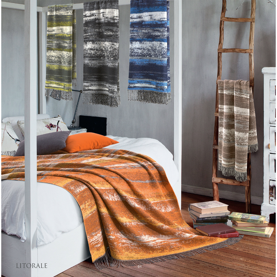 Плед Litorale, 130х180 см, бежевый MARZOTTO LITORALE1000 - Вид №1