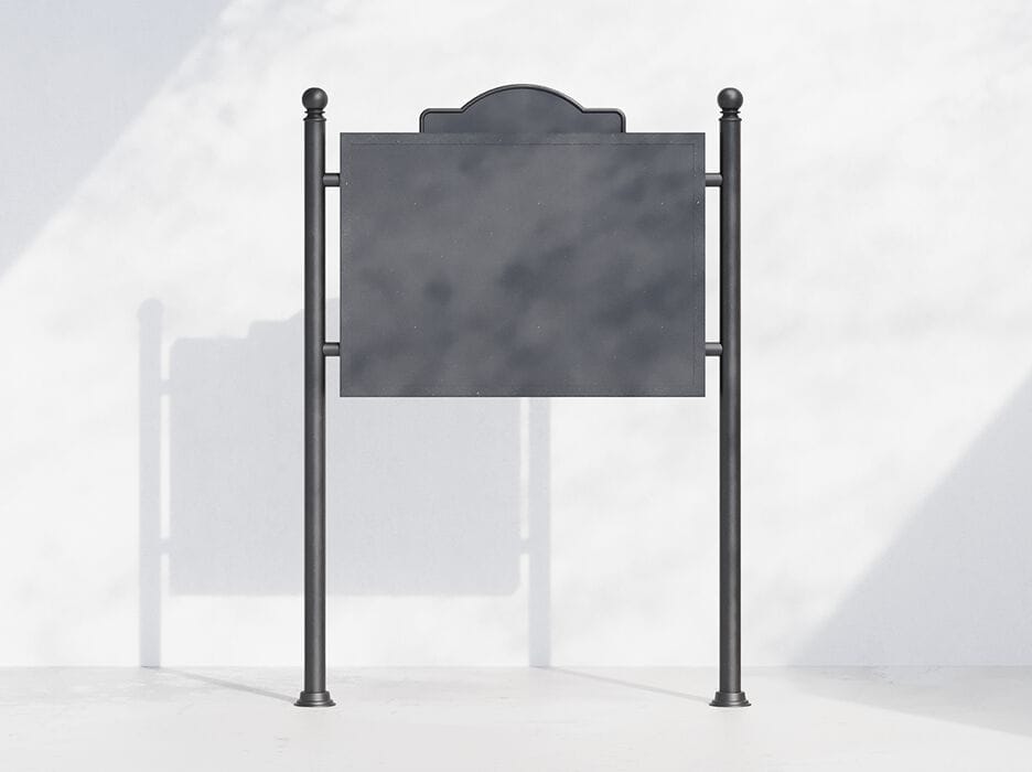 Гальванизированная стальная доска объявлений общественных пространств DIMCAR ARCH-00070731 - Вид №1