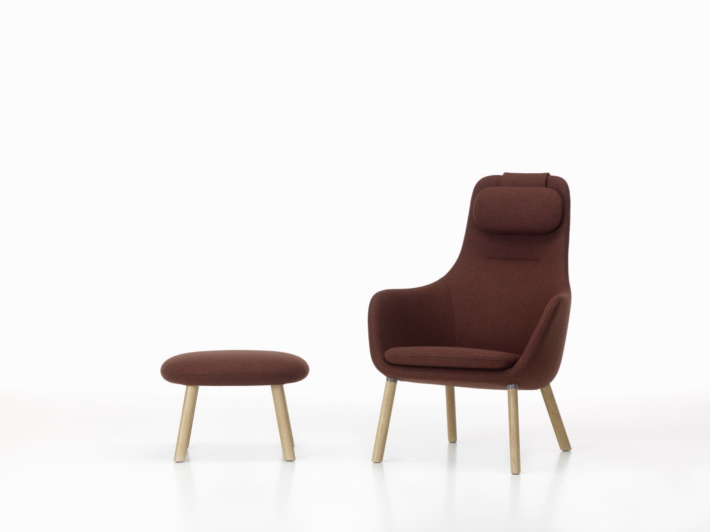 Тканевое кресло с подголовником VITRA HAL Lounge ARCH-00081015 - Вид №61