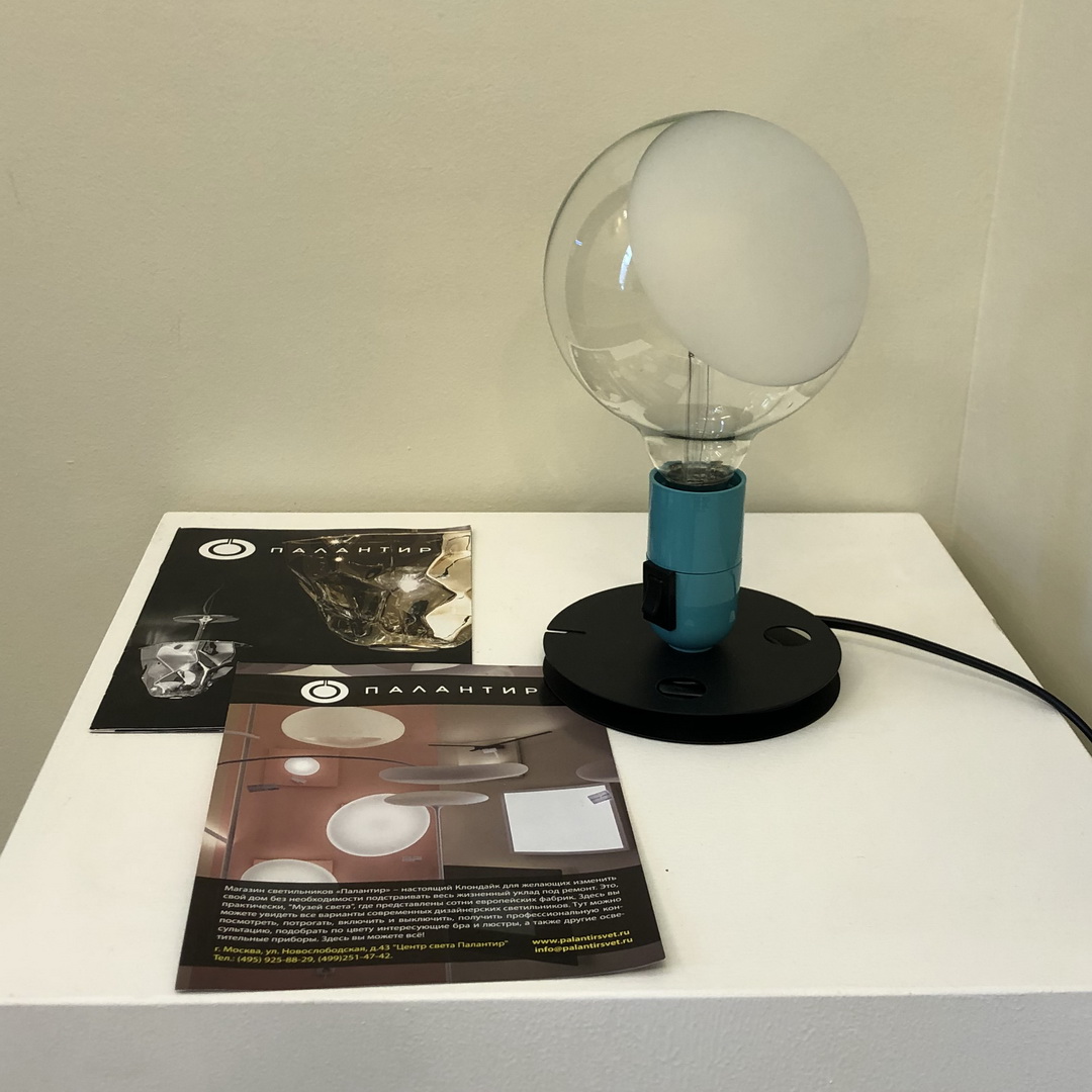 Flos F3299074 LAMPADINA AZZURRO лампа настольная 120878 - Вид №2