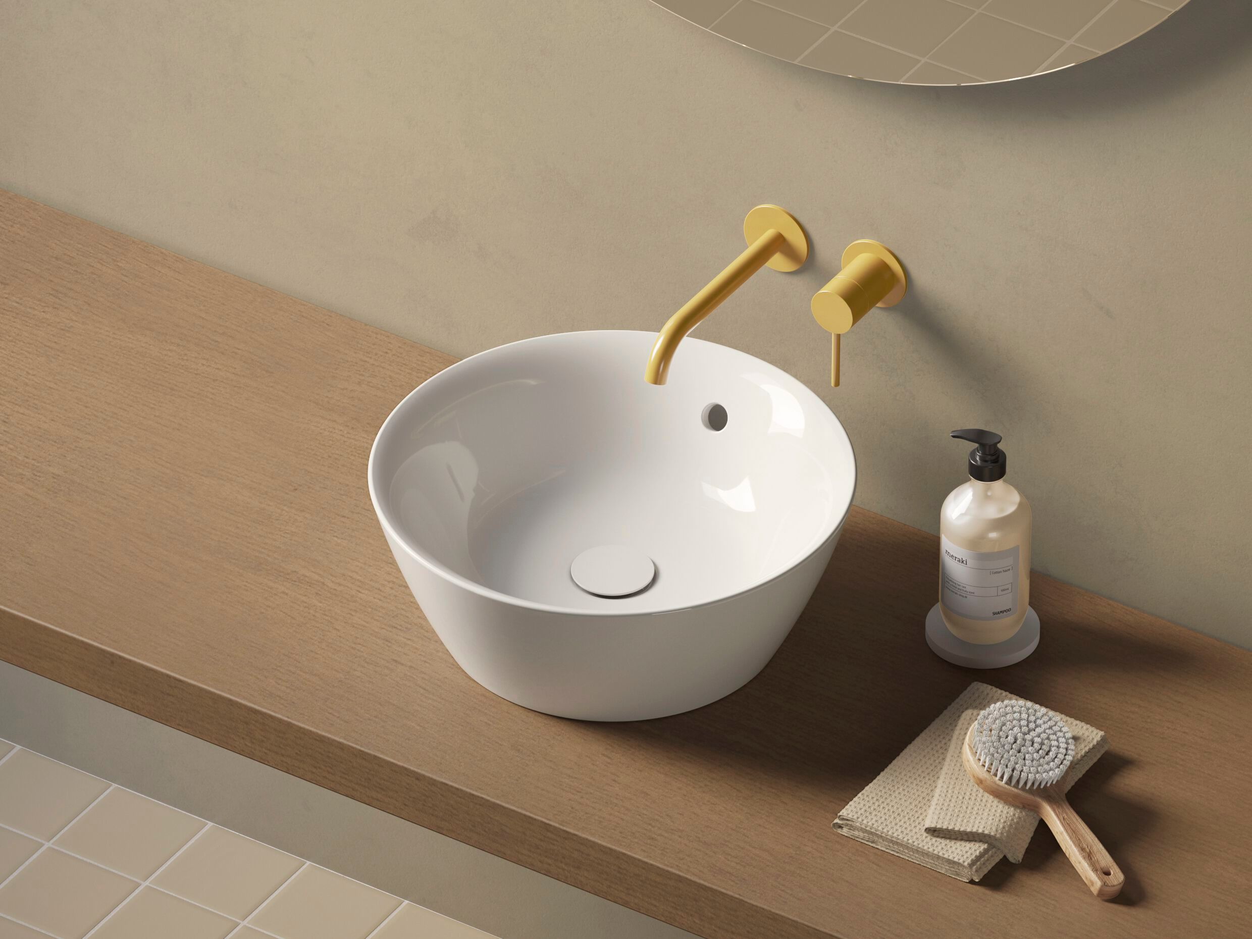 Круглая столешница с переливом CERAMICA CATALANO Italy ARCH-00124612 - Вид №1