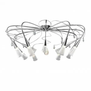 Потолочная люстра Lightstar Aereo 711124 LIGHTSTAR ДИЗАЙНЕРСКИЕ, AEREO 137009 Серебро