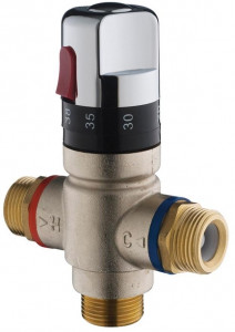Термостатический смесительный клапан Presto 29003 5 - 43 л/мин
