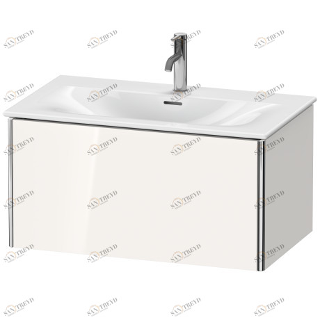 XS422408585 XSquare Тумбочка подвесная Белый глянцевый лак Duravit