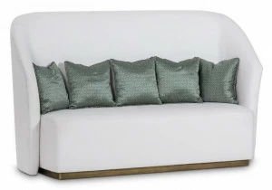 Stylish Club 2-х местный бархатный диван с высокой спинкой Fortune Scf.f26