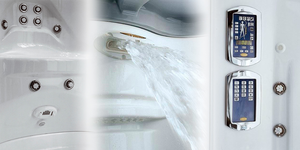 Душевая кабина Flexa Tower ELT8 9447-141A Jacuzzi 9447141A - Вид №1