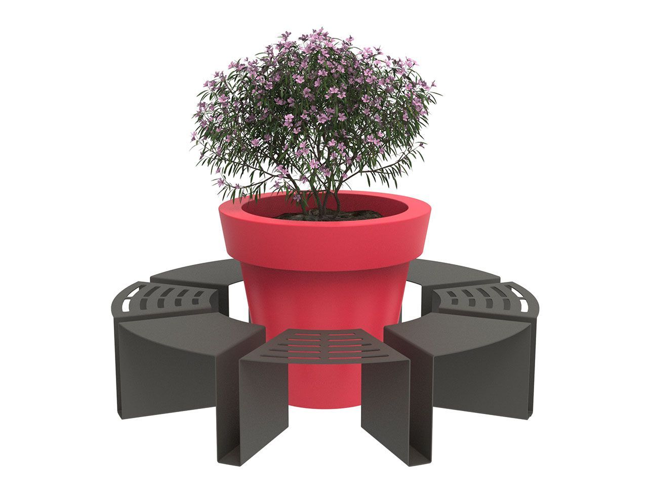 Скамейка / плантатор Lazzari HAPPY ARCH-00039527 - Вид №4