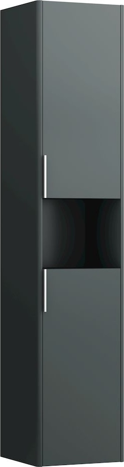 H4026911102601 Шкафчик высокий - левый с двумя дверцами и открытой полкой LAUFEN PRO - Вид №4