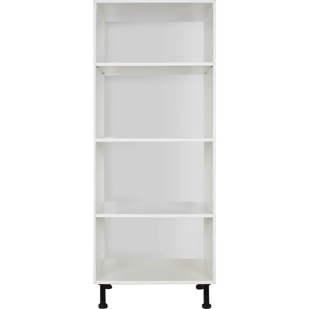 Колонка напольная 60x140x56 см, ЛДСП, цвет белый DELINIA STLM-2118146 - Вид №1