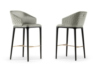 Табурет для ног со спинкой