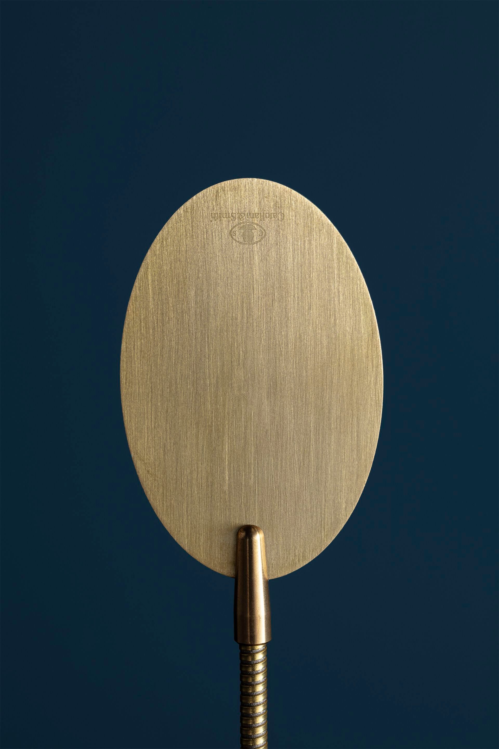 Латунная светодиодная настольная лампа с гибким кронштейном Catellani & Smith вечные предметы ARCH-00124036 - Вид №2