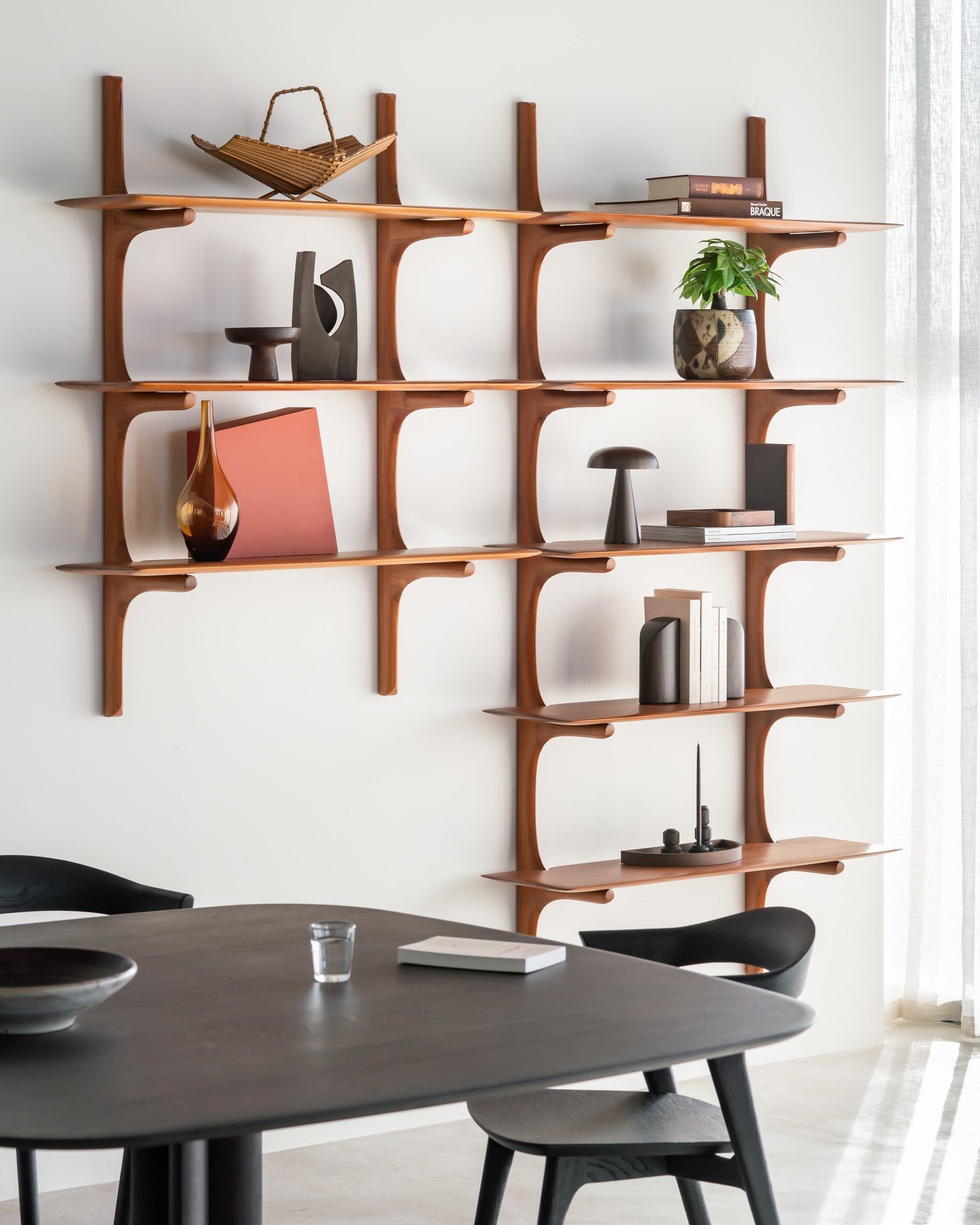 Полка из красного дерева Ethnicraft PI ARCH-00059665 - Вид №33