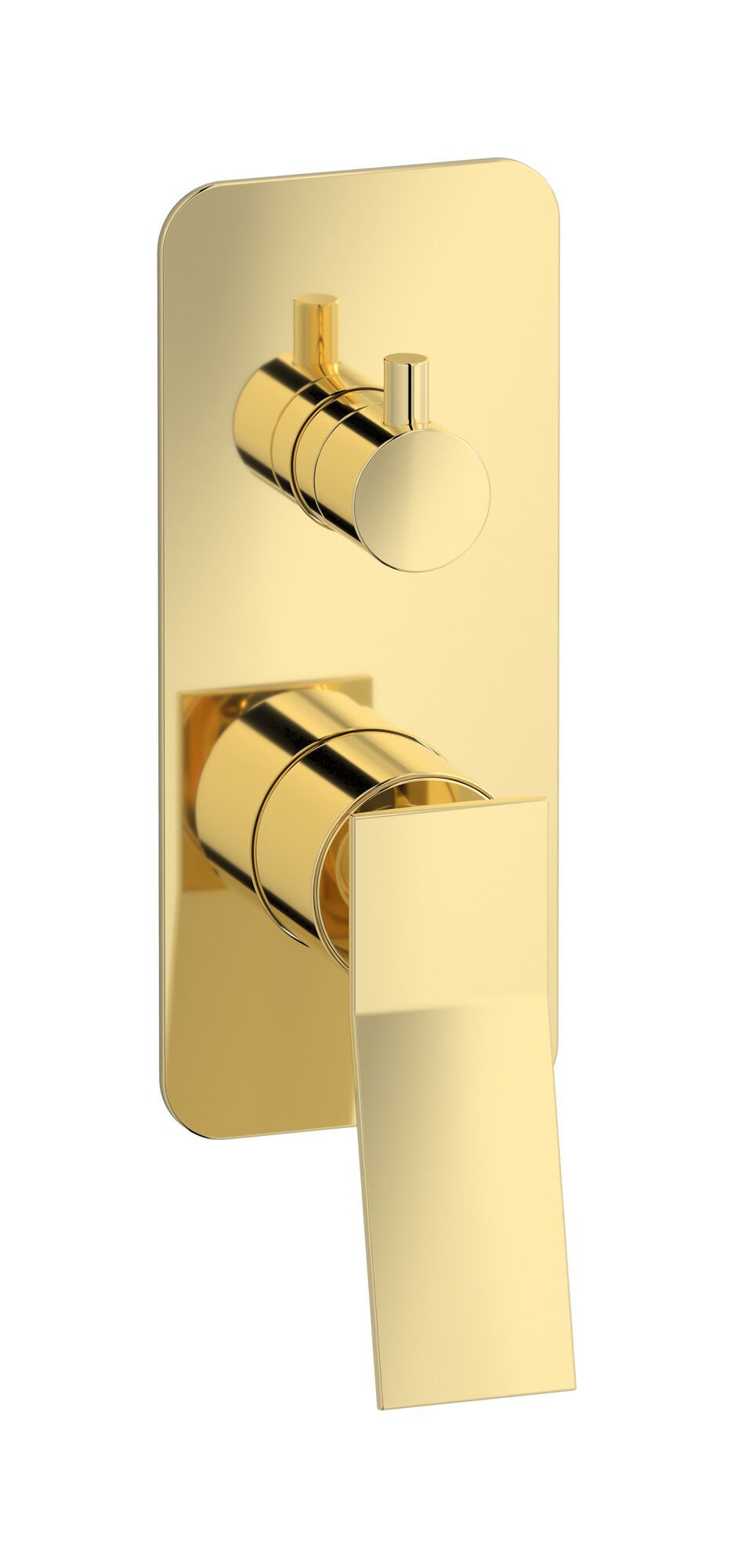 Однорычажный смеситель для душа с 2 отверстиями и переключателем IB Wave ARCH-00033144 - Вид №4