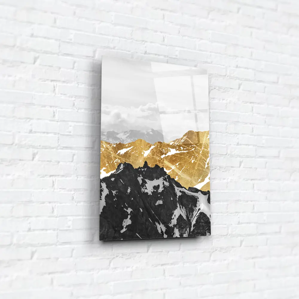 Картина на стекле «Золотая гора 1» 40x60 см 82977328 STLM-2032352 ARTABOSKO  - Вид №3