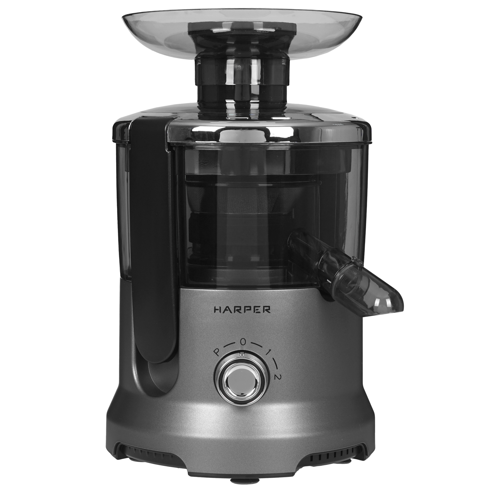9229358 Соковыжималка электрическая Harper HJE-C03 серебристый STDN-0049472 - Вид №2