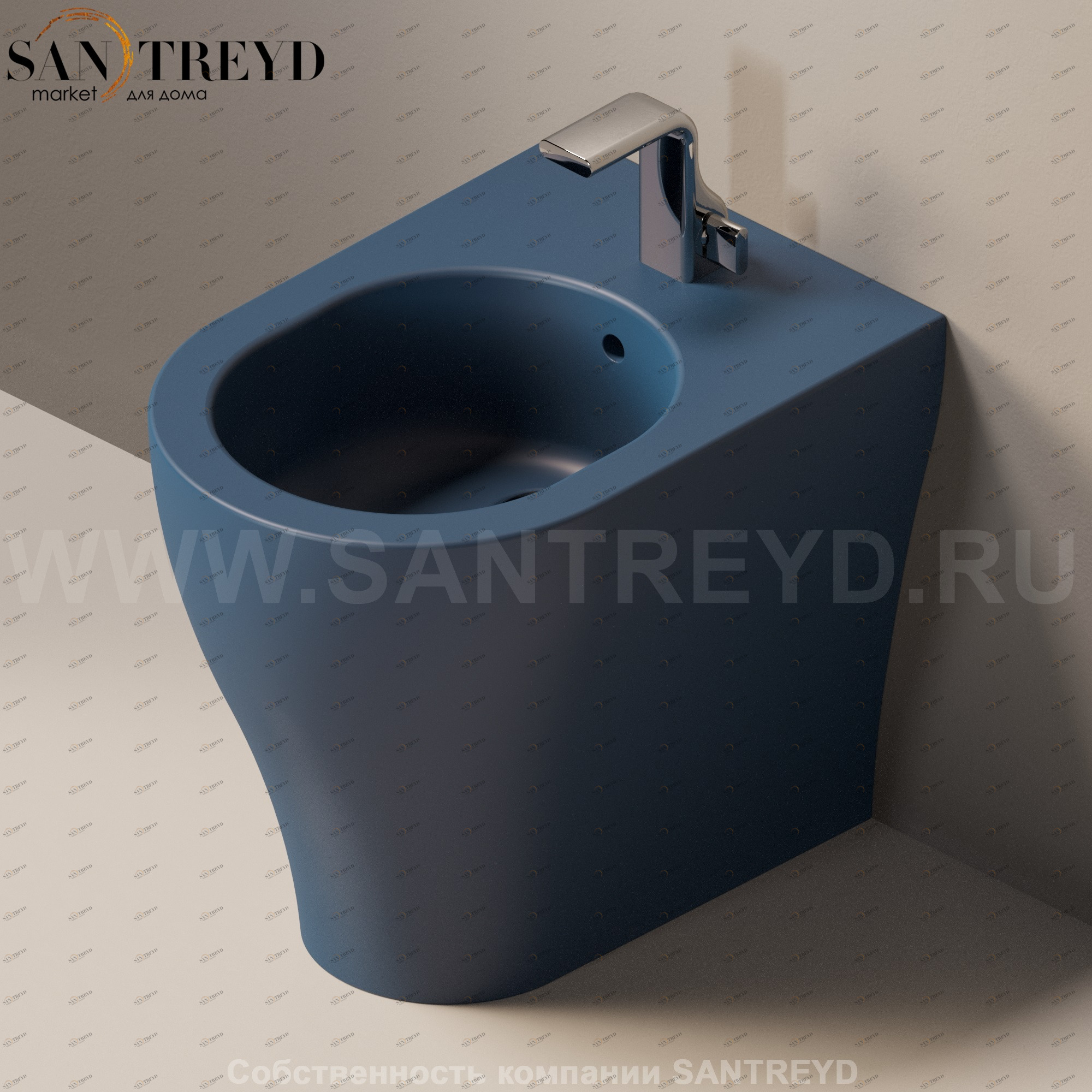 AP2177016 Биде напольное App Ceramica Flaminia