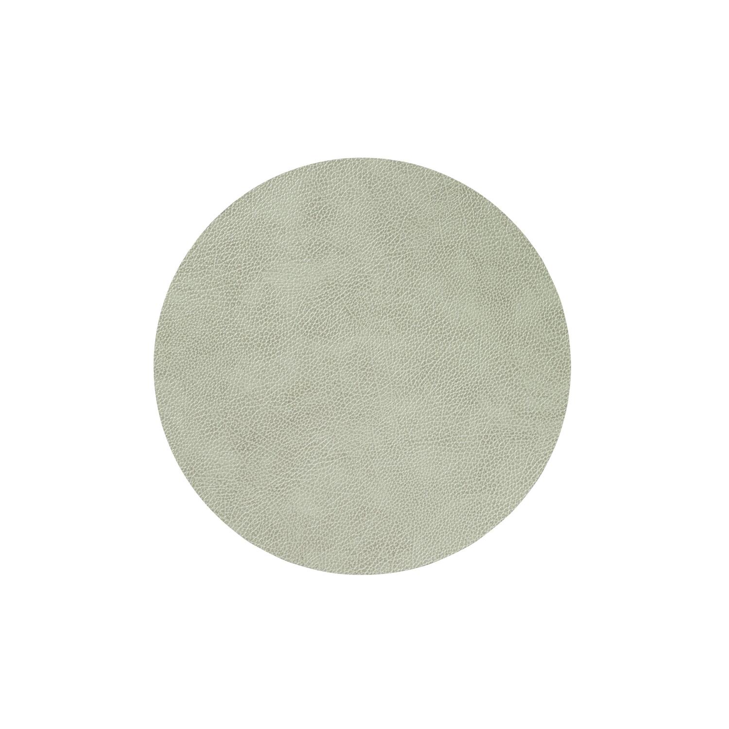 983540 HIPPO olive green подстановочная салфетка круглая, диаметр 30 см, толщина 1,6 мм;LIND DNA 