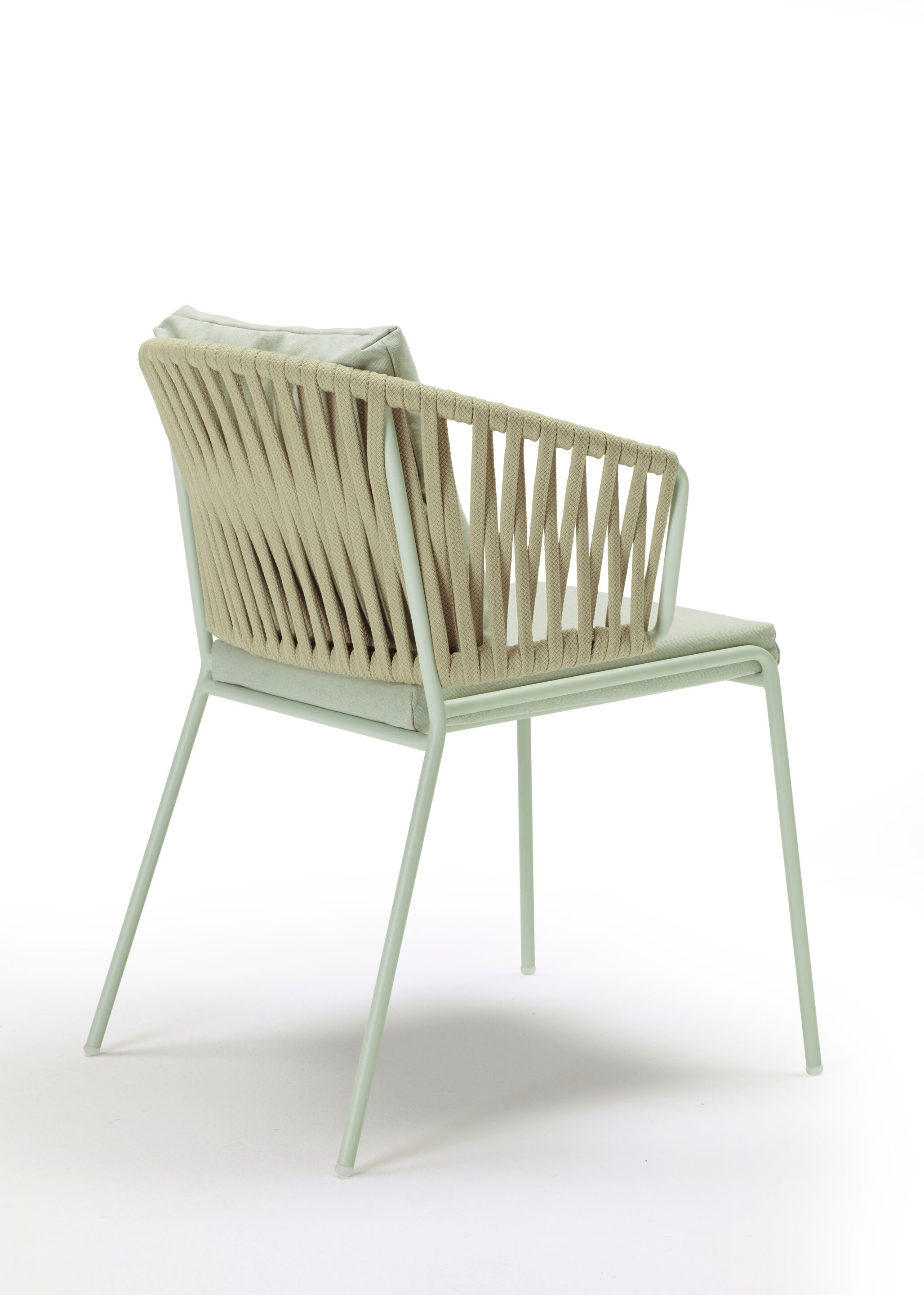 Металлический стул и морской канат с подлокотниками S-CAB Лиза ARCH-00017230 - Вид №8